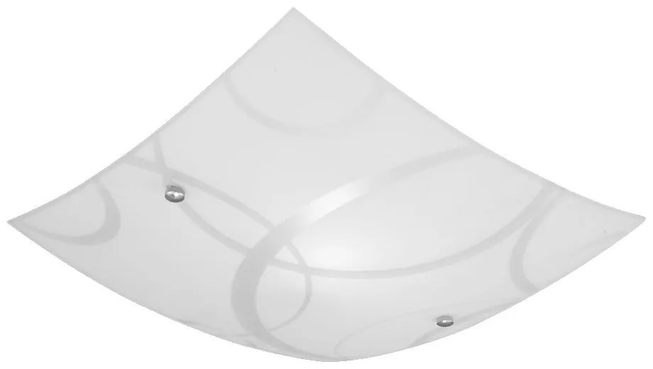 PREZENT 45123 ROMERO Ufo Lámpa Fehér, Matt Fehér, Króm E27 IP20