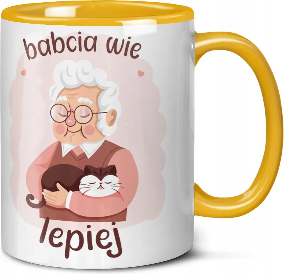 Ajándék Nagymama És Nagypapa Napjára Bögre Nagymama Jobban Tudja A Színek Minőségét