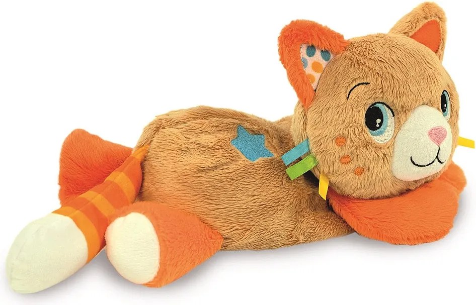 Cicás Tummy-Time elalvást segítő plüss játék Clementoni