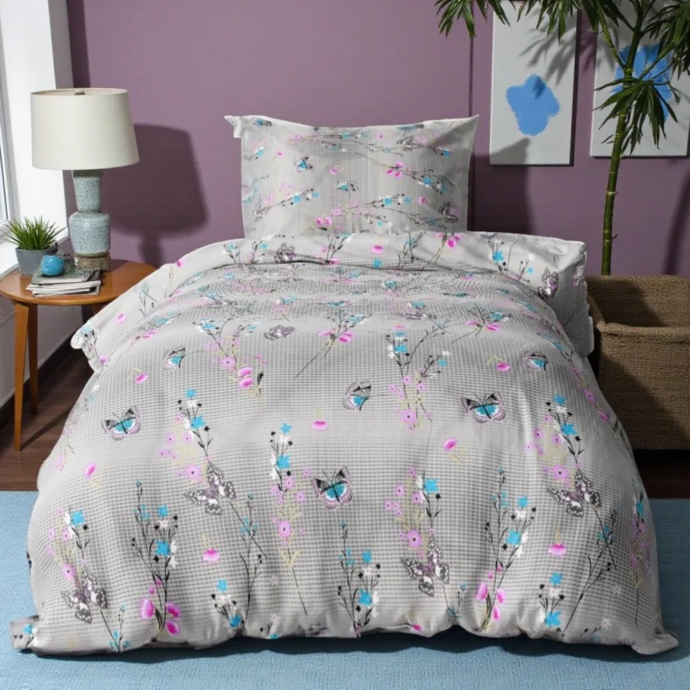 Pamut ágynemű Homa ZELDA SPRING 2 részes 140x200 cm