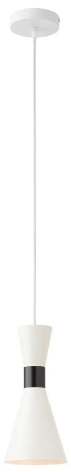 Redo 01-2709 - Csillár zsinóron KILT 1xE27/42W/230V átm. 12 cm fehér