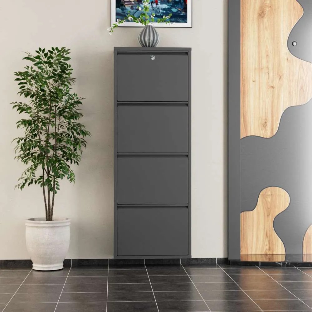 Locking 4 Piece Metal - Anthracite