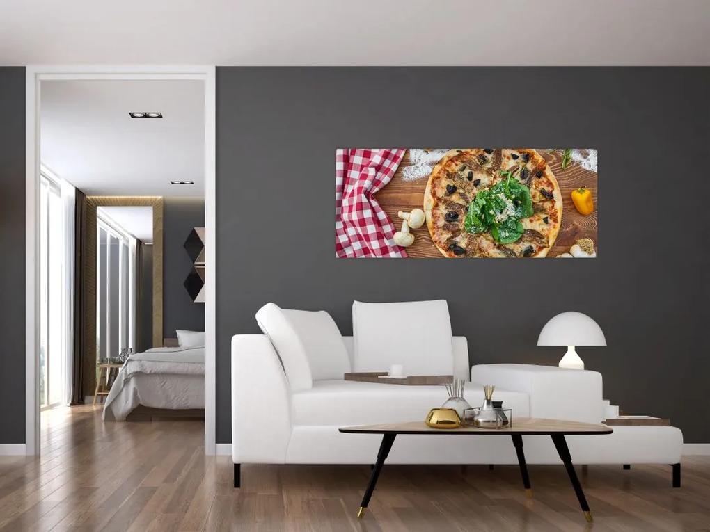 Pizza képe (120x50 cm)
