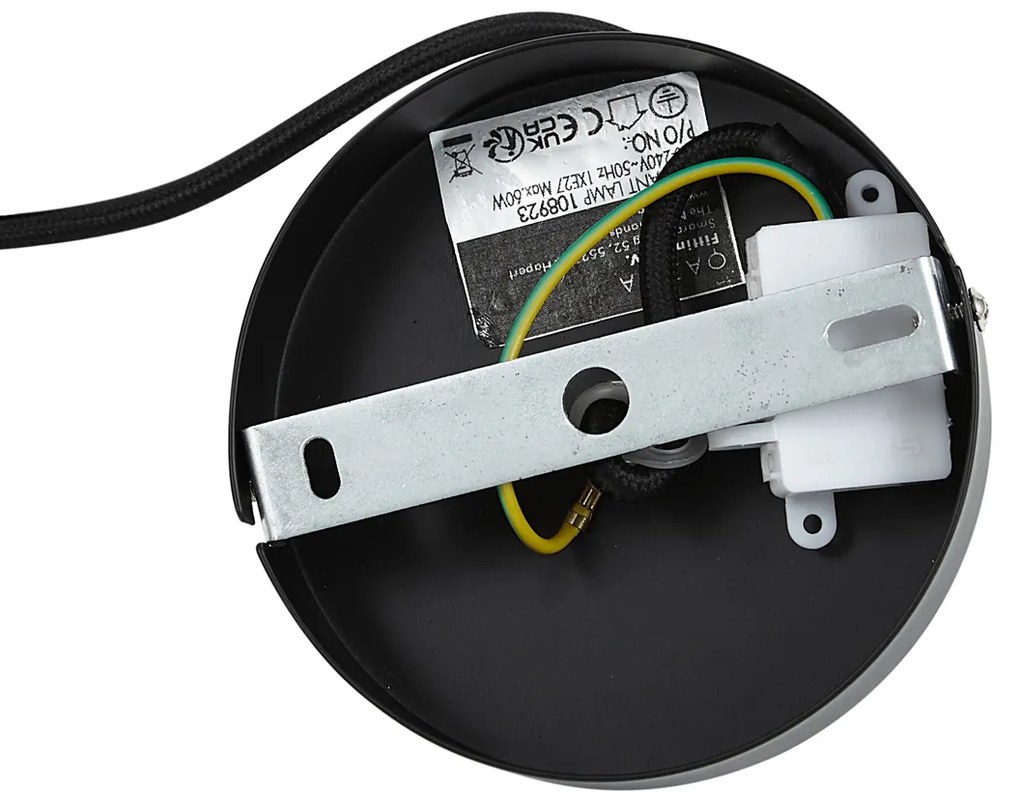 Skandináv függőlámpa barna 45cm - Lina Natural