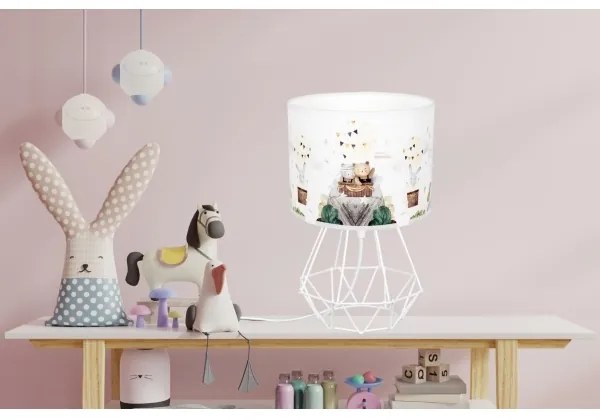 Gyereklámpa BEARS 1xE27/60W/230V