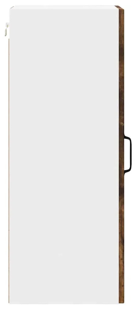 Fali konyhaszekrény 2 pcs Füstölt tölgy 30 x 31 x 80 cm Faanyag