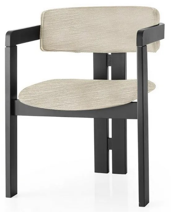 CO Light Grey and Black étkezőszék