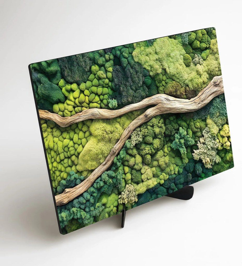 DUBLEZ | Moha kép utánzata - Ág az erdőben