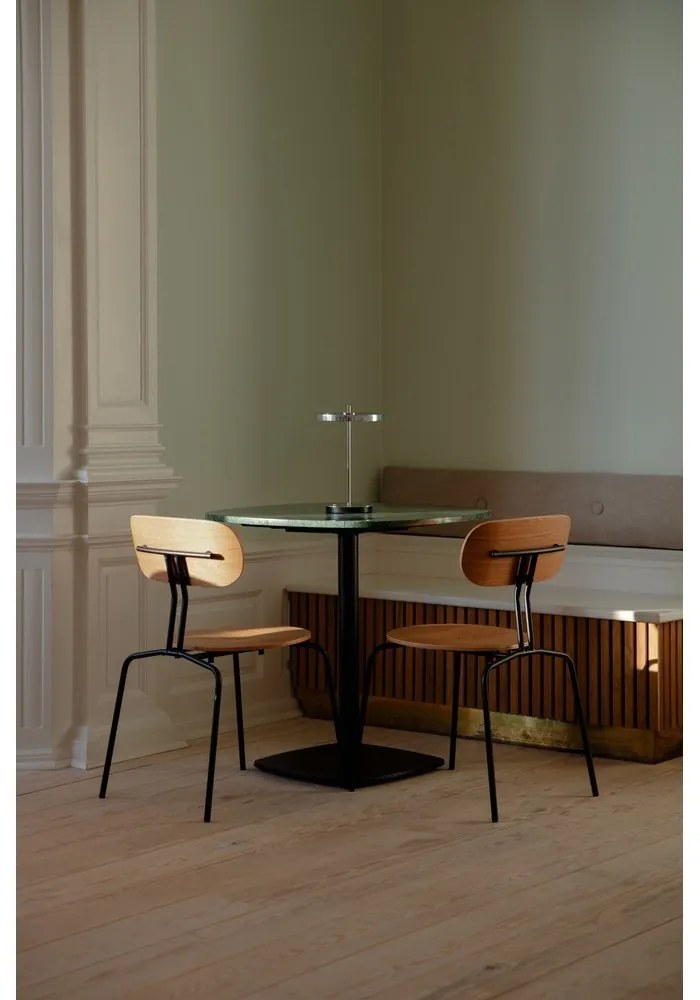 Ezüstszínű LED dimmelhető asztali lámpa fém búrával (magasság 31 cm) Asteria Move – UMAGE