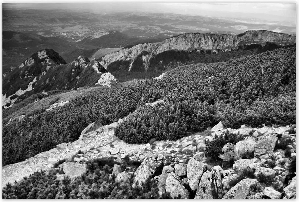 Poszterek 120x80 Tátra Lengyel hegyek Kilátás