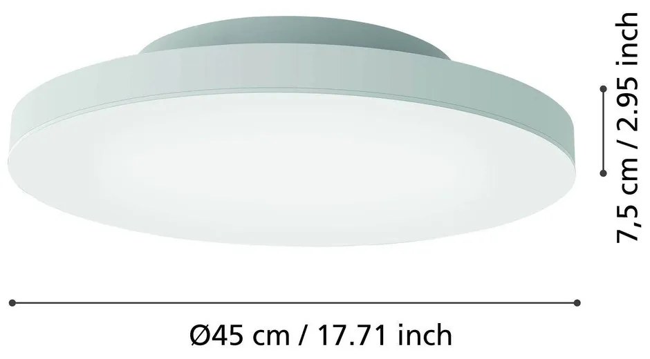 LED okos mennyezeti lámpa 22 W TURCONA-Z – EGLO