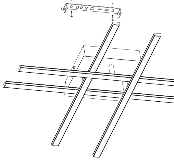 Eglo 95568 - LED Mennyezeti lámpa LASANA 1 LED/24W/230V