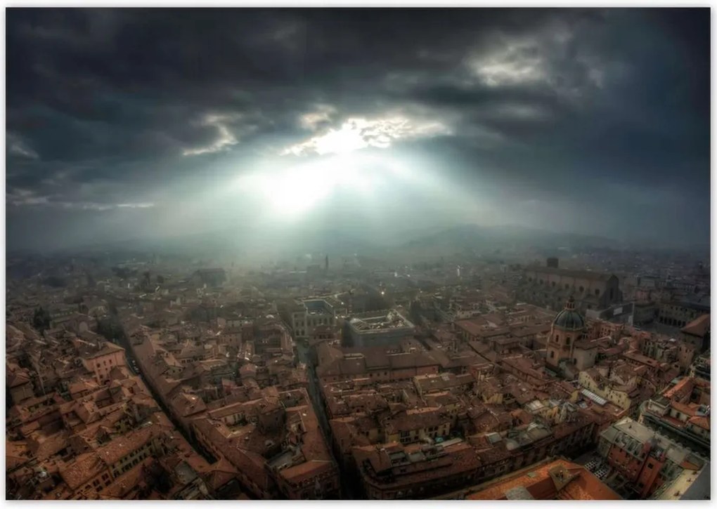 Poszterek 100x70 Városi táj Kilátás