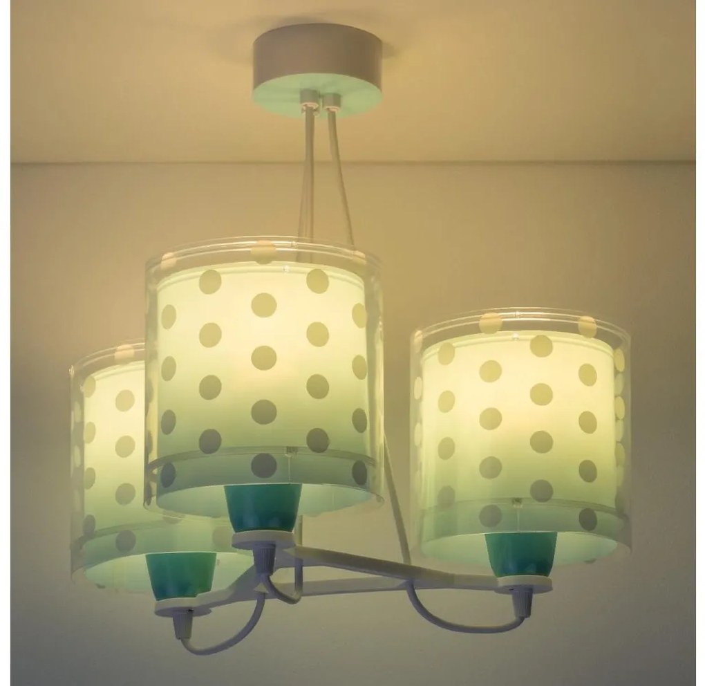 Dalber 41007H - Gyrerek csillár DOTS 3xE27/60W/230V