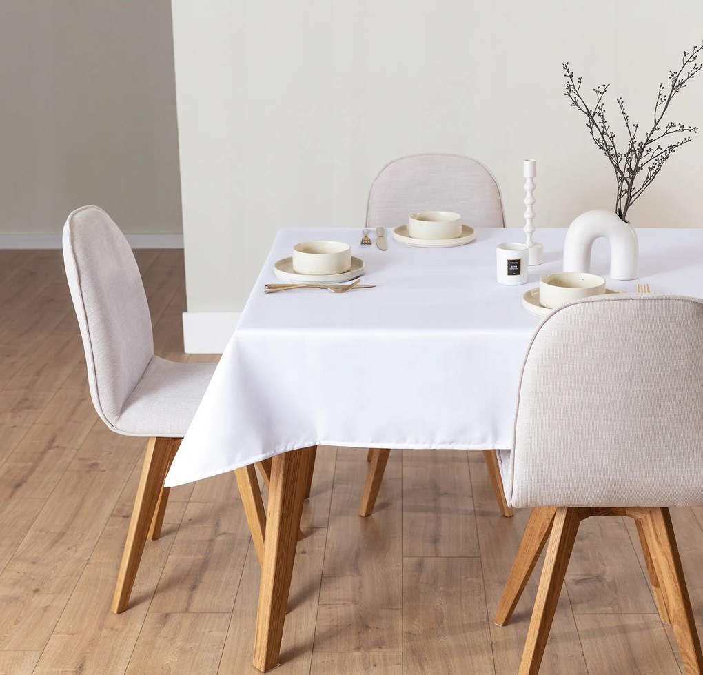 Abrosz 140X240 Foltálló poliészter fehér VitalHome Portugália