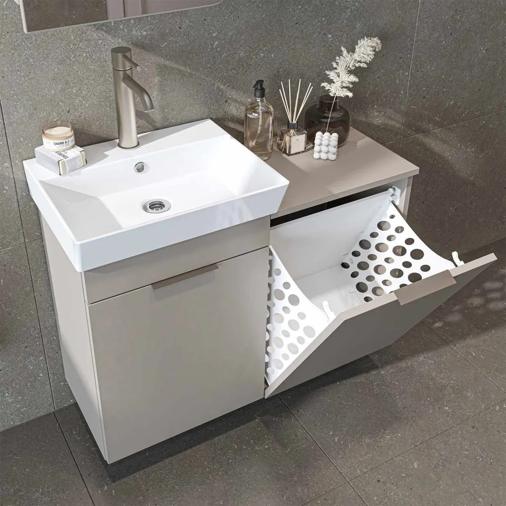 Dubai mosdószekrény, homokkő, 92,2 cm – TR283VLN1130