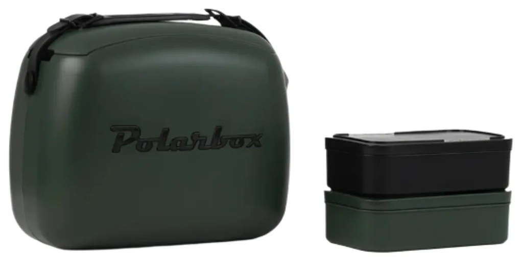 Polarbox hűtődoboz Classic Black 6 l, zöld, fekete