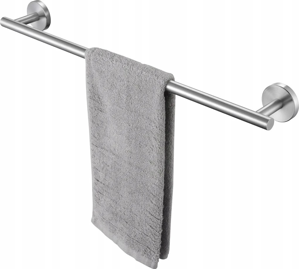 Törölközőtartó Rúd Fali Tartó 60 cm