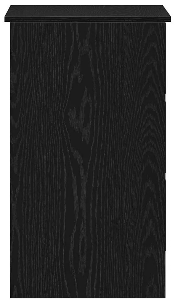 fekete tölgy forgácslap íróasztal 90 x 45 x 76 cm