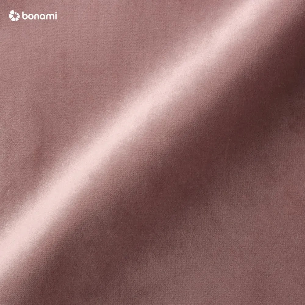 Rózsaszín bársony fotel Alba – Actona