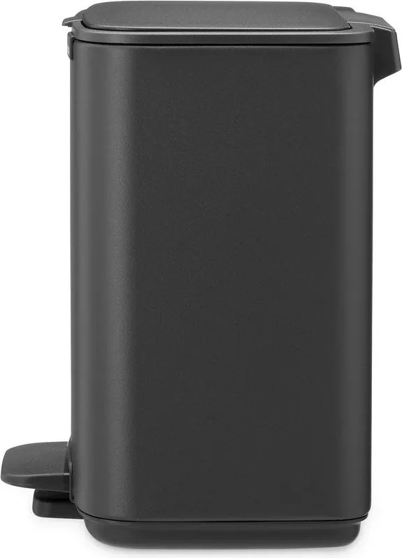 Sötétszürke acél pedálos szemetes 4 l Bo – Brabantia