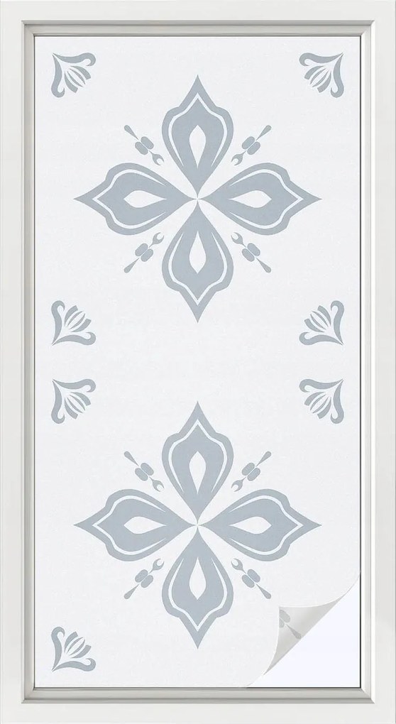 Ablaküveg fólia Adatvédelem Geometriai szimmetria 50x100 cm