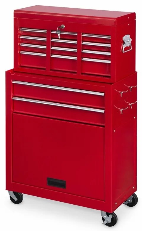 Kreator szerszámos kocsi, szétszedhető 6 fiókos KRT653002