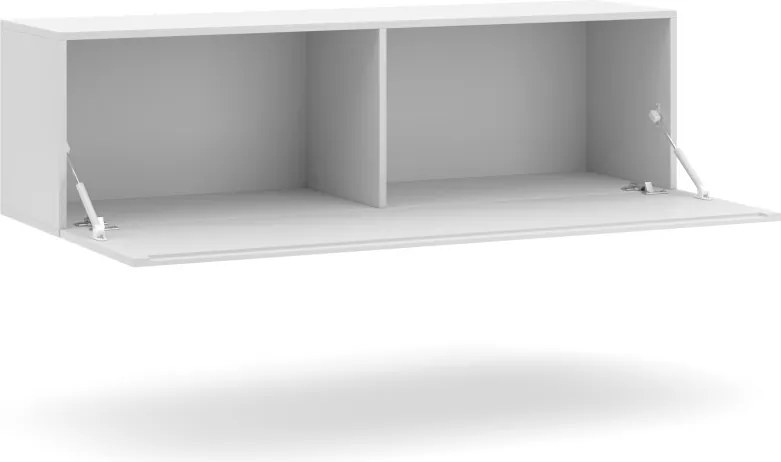 VIVIEN 03 TV Szekrény Fehér/Fényes Fehér színben