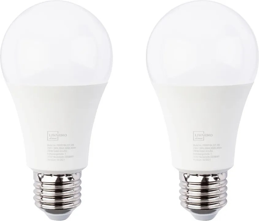 Led izzó Livarno Home 2 db E27