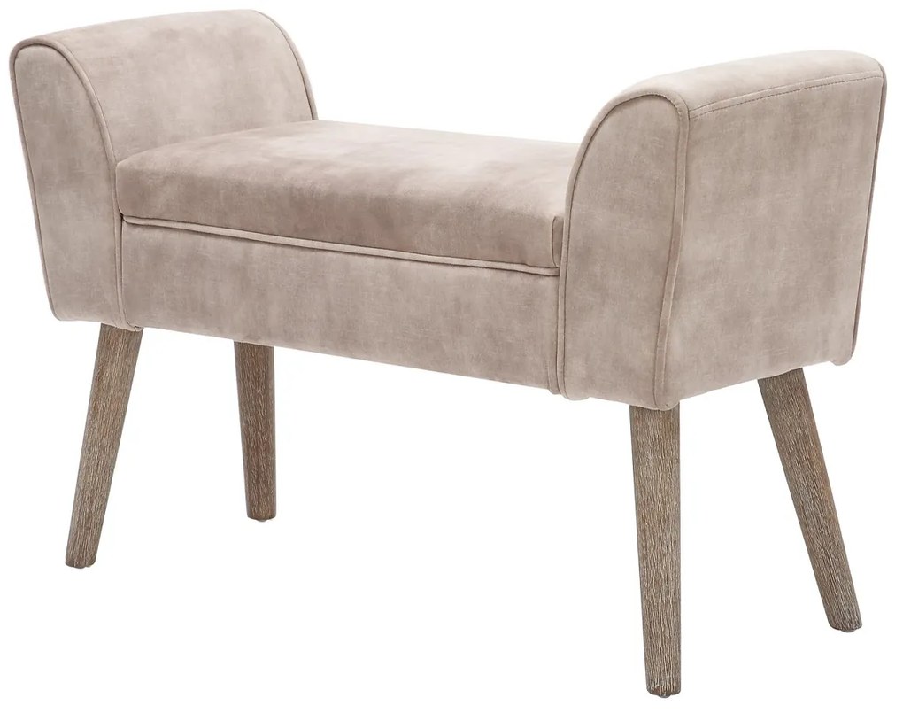 Design ülőpad Dafina 90 cm bézs bársony