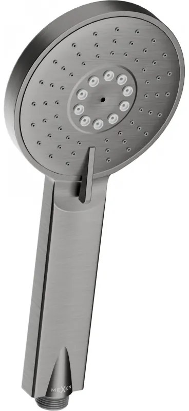 Mexen R-40 3 funkciós zuhanyfej, Sötétszürke - 79540-66