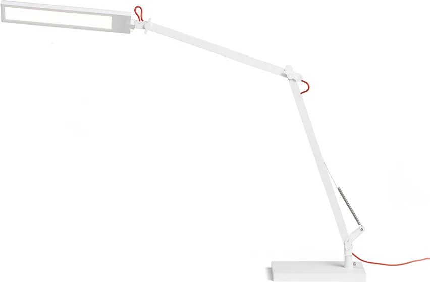RENDL NORMA DIMM stolní bílá/červená 230V LED 10W 100° 3000K 4000K 6500K