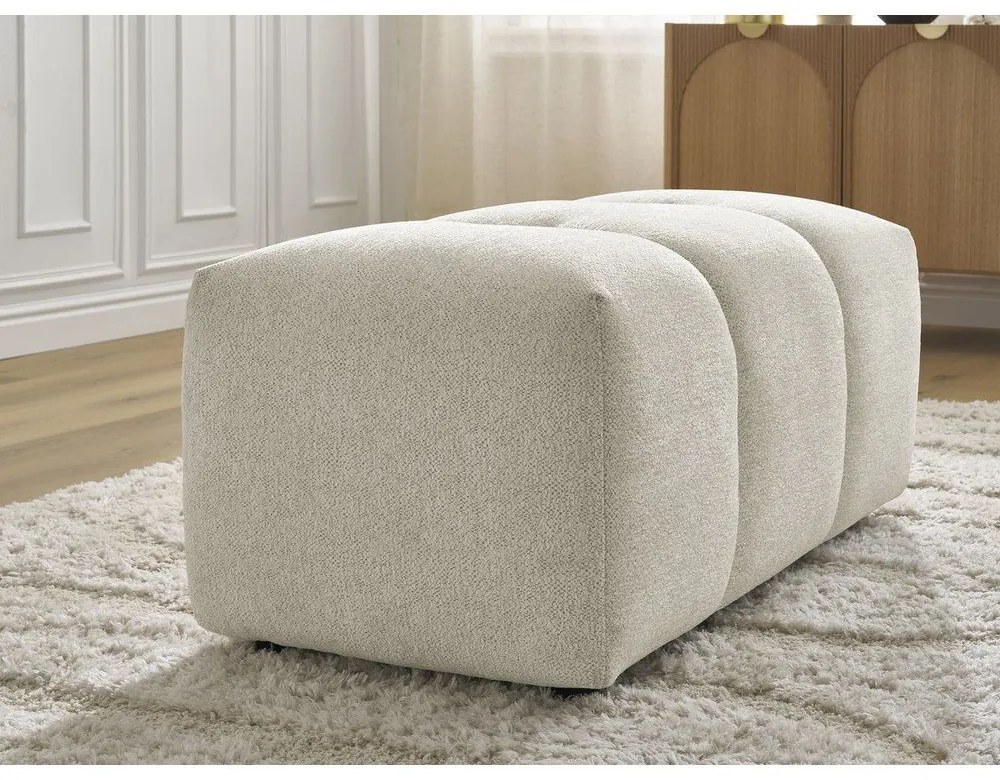 Fehér zsenília lábtartó Roxelane – Bobochic Paris