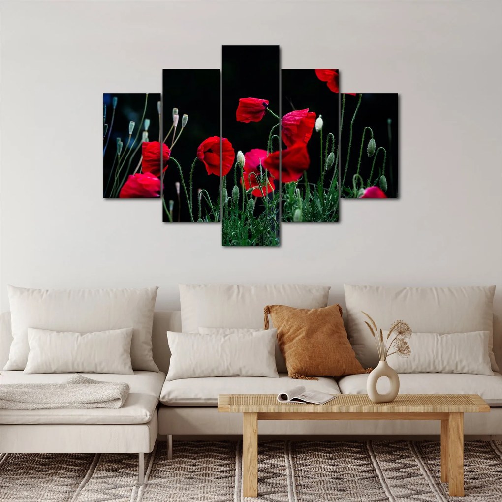 Kép - Pipacsok tánca (150x105 cm)