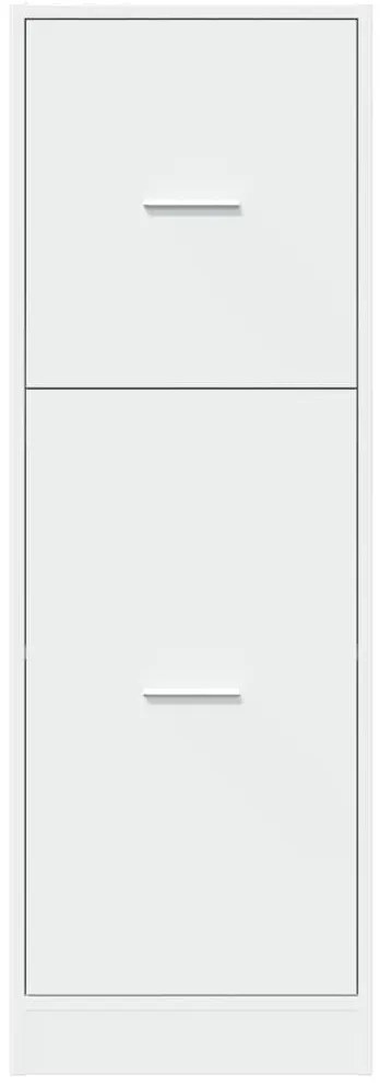 fehér szerelt fa patikaszekrény 40 x 41 x 118 cm