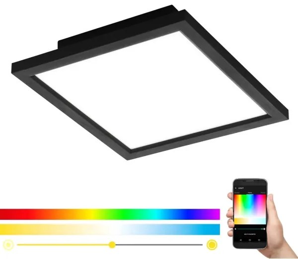 Eglo 99415 - SALOBRENA-C LED RGB 16W mennyezeti lámpa, dimmelhető, távirányítóva