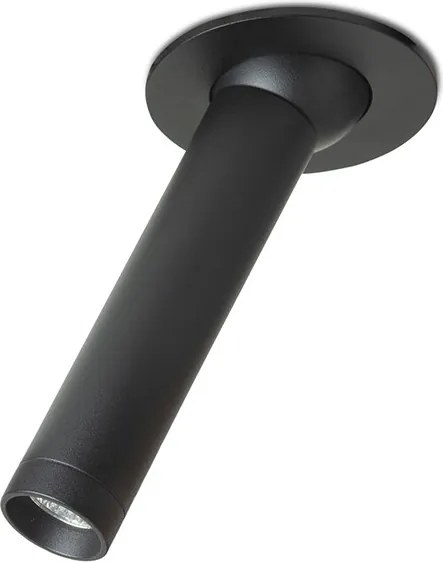 RENDL LUMIS 11 DIMM süllyesztett lámpa fekete 230V LED 7W 38° 3000K