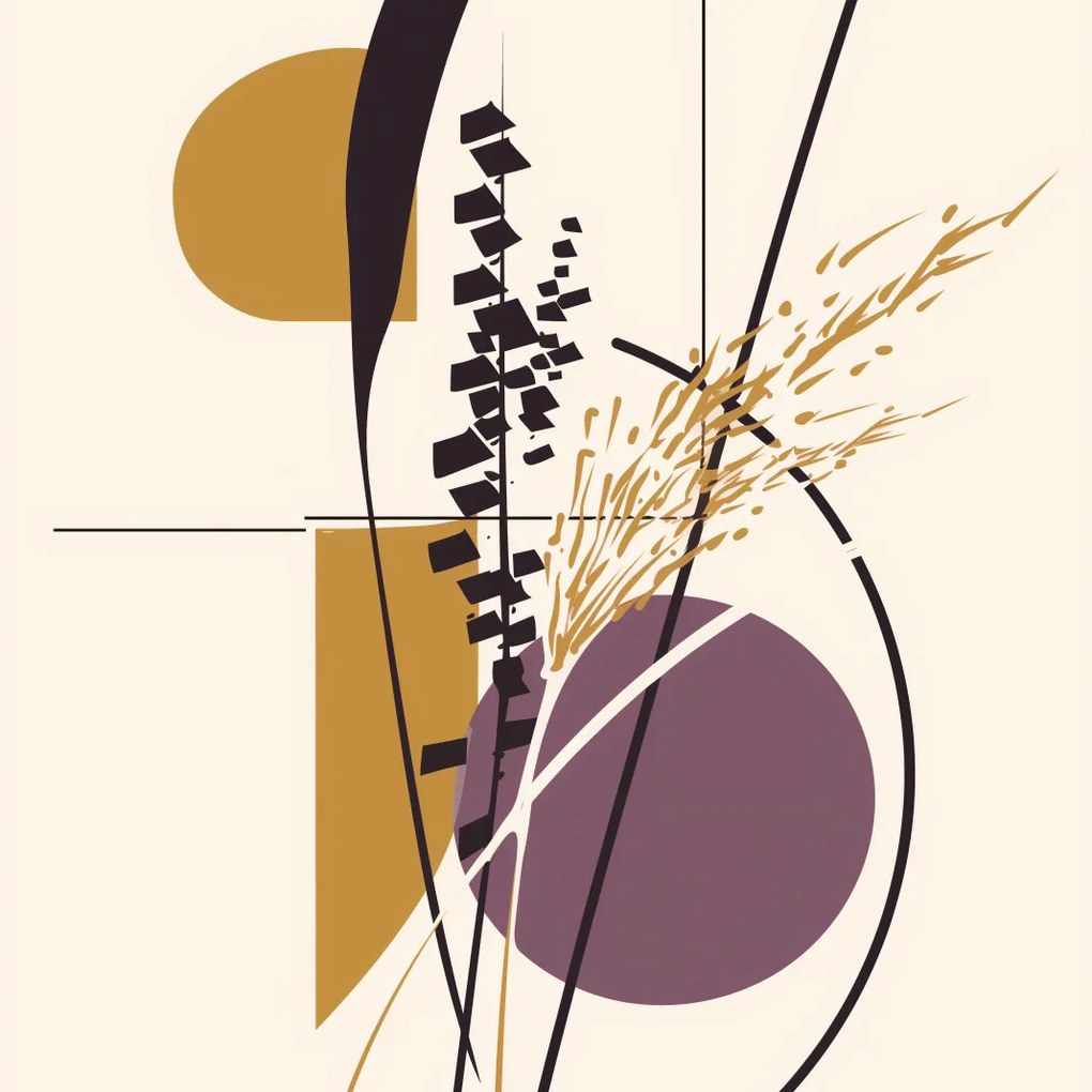 Poszter 70x70cm Őszi táncok