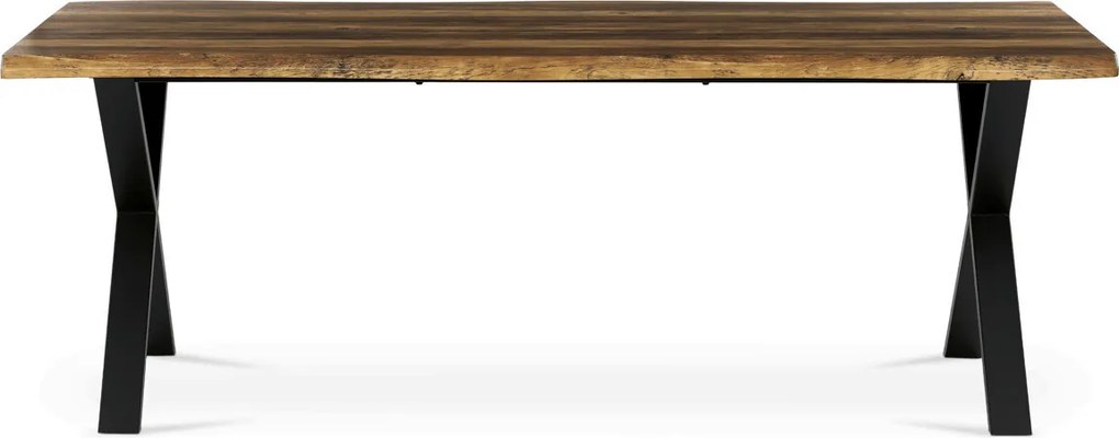 Étkezőasztal 210x100 cm MDF old wood