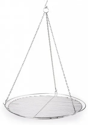 PERFECT HOME GRILLRÁCS LÁNCCAL 60 CM ROZSDAMENTES LÁNC HOSSZA 70 CM