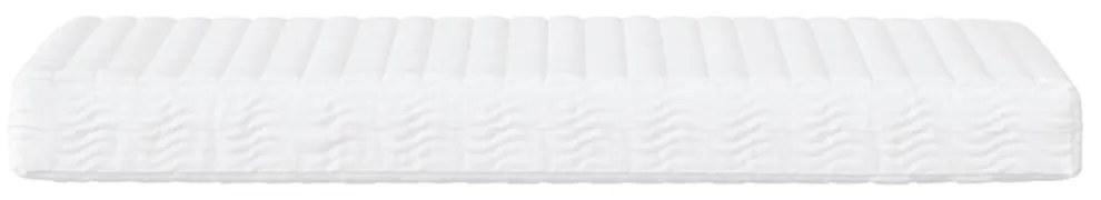 sötétszürke szövet kanapéágy matraccal 100 x 200 cm
