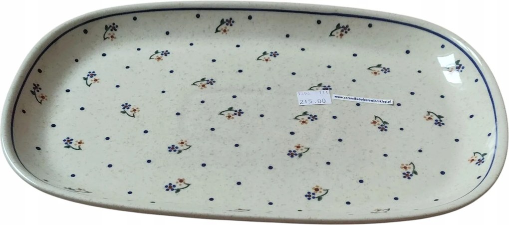 Kerámia tál Bolesławiec 1456 37,3 cm 111/2