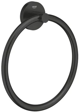 Törülközőtartó GROHE Essentials fekete matt 1024612430