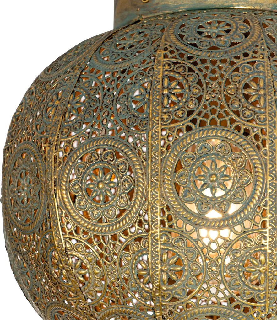 Okos mennyezeti lámpa arany zölddel 28,5 cm, WiFi A60-nal - Baloo