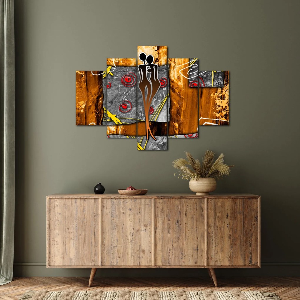 Egy ősi festmény képe (150x105 cm)