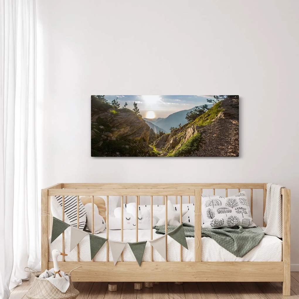 Kép - Olimpusi hegy (120x50 cm)