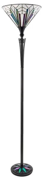 Endon 63933 - Tiffany ASTORIA állólámpa 1xE27/60W/230V Ø 40 cm