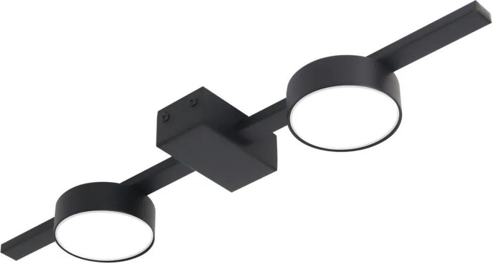 POLUX 326256 JOY Modern LED Mennyezeti Lámpa Fekete GX53 IP20