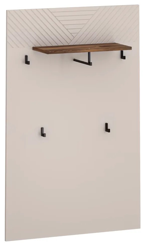 EYCO 80 akasztós panel, kasmír/castello tölgy