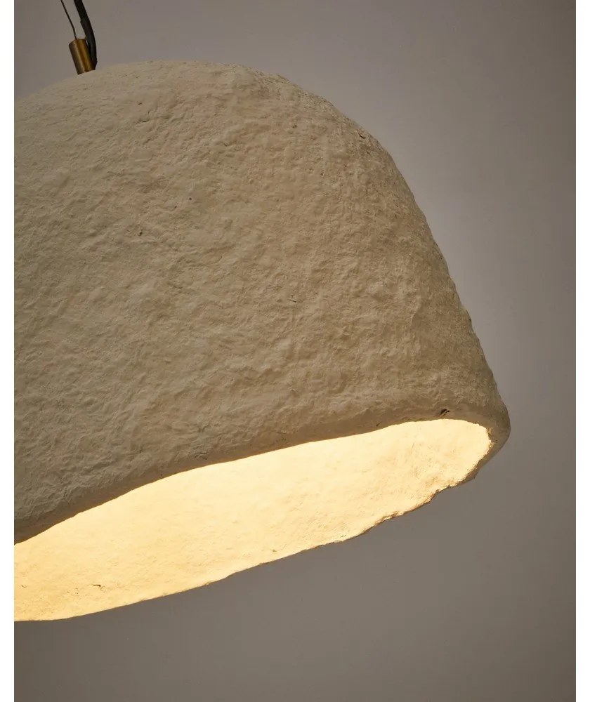 Fehér függőlámpa ø 35 cm Sineu – Kave Home